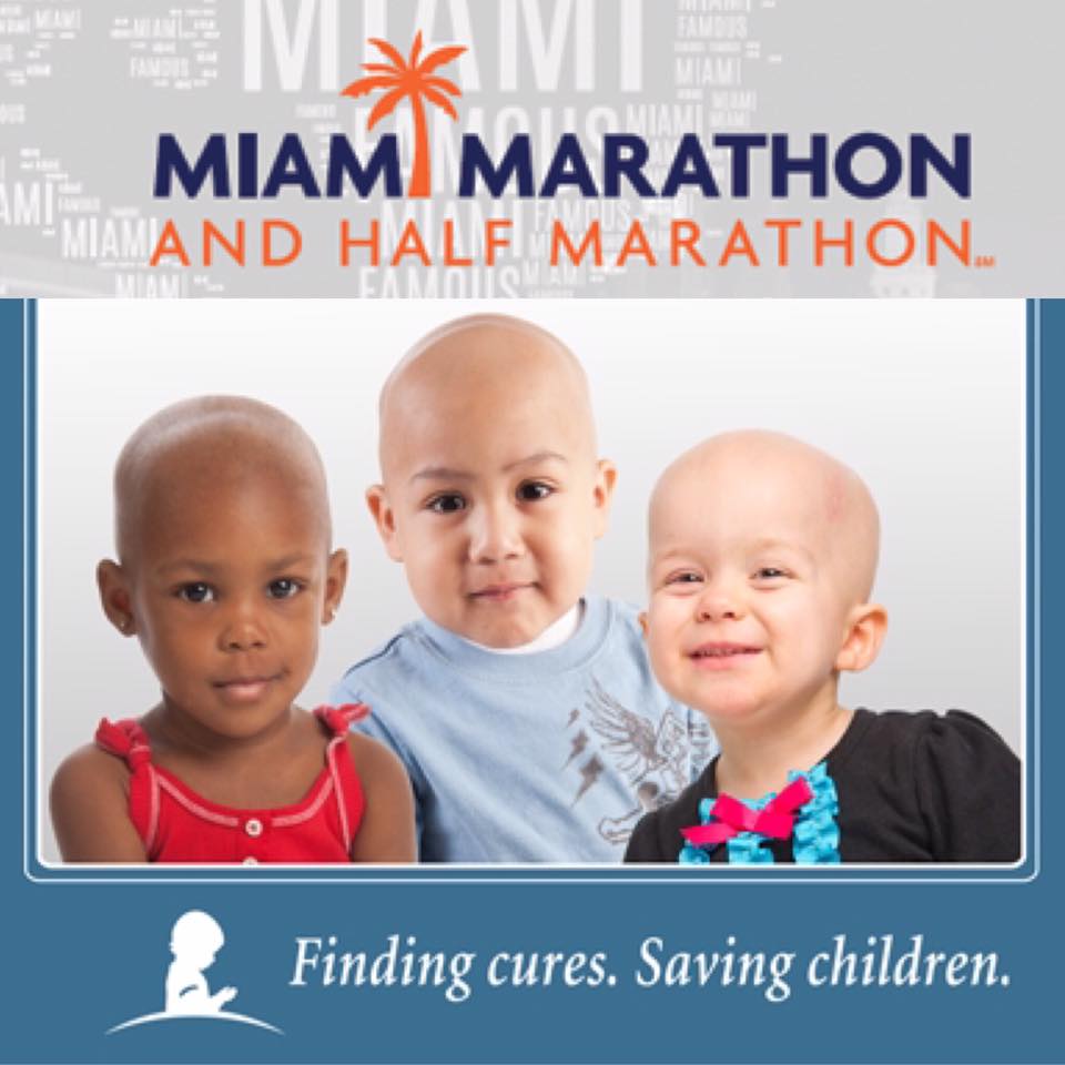 Sponsoring the IAM St. Jude Heroes Team for the 2017 Miami  Marathon and Half Marathon