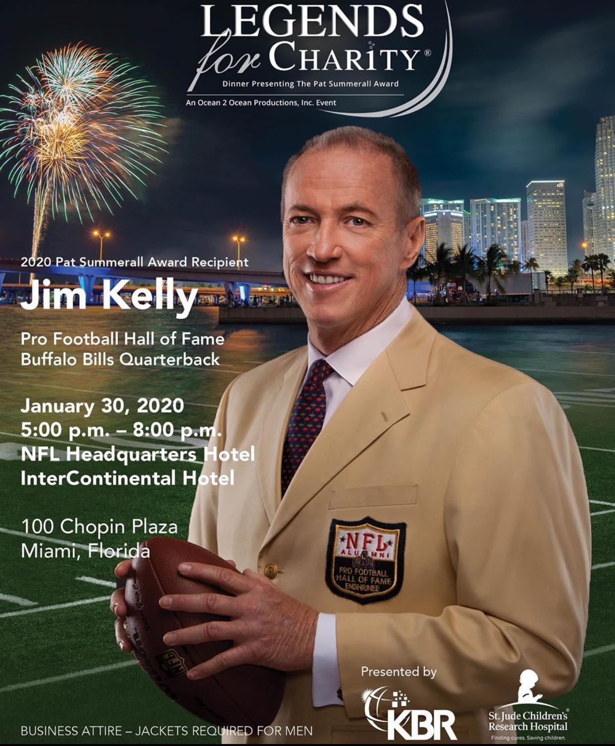 A Tribute to Jim Kelly – Supporting St. Jude Children’s Research Hospital