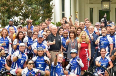 Celebrating Project Hero Veterans at Vice President Pence Residence