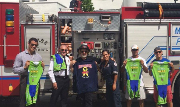 Miami Beach Fire Department for Supporting iAM St. Jude Hero’s Tri-Team