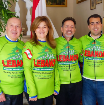 Visiting Lebanese Ambassador to the US in Support of the Beirut Marathon